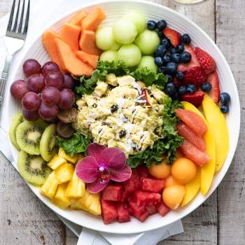 Regular Fruit Salad Plate