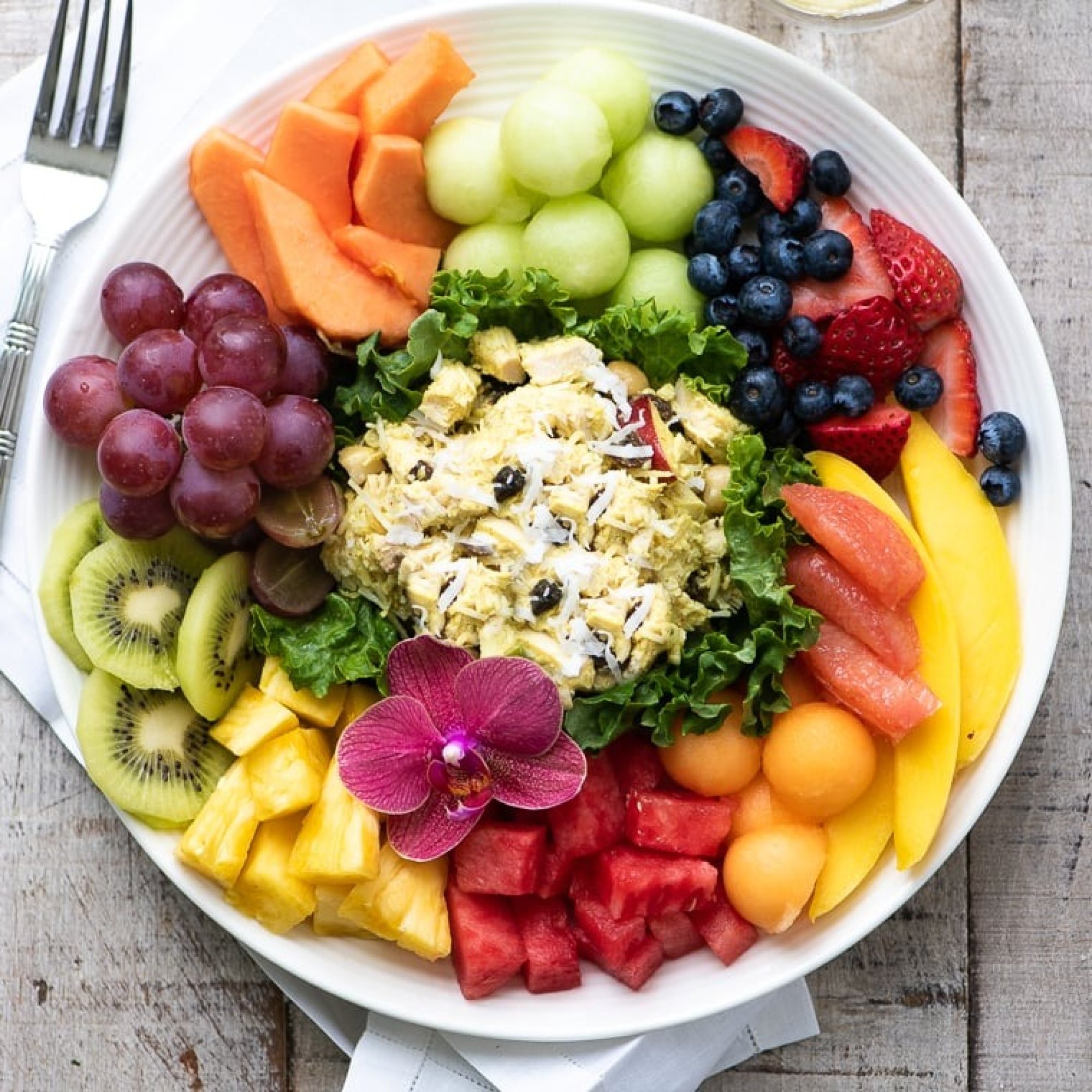 Fruit Salad Plate