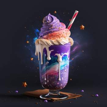 Galaxy Milk Shake