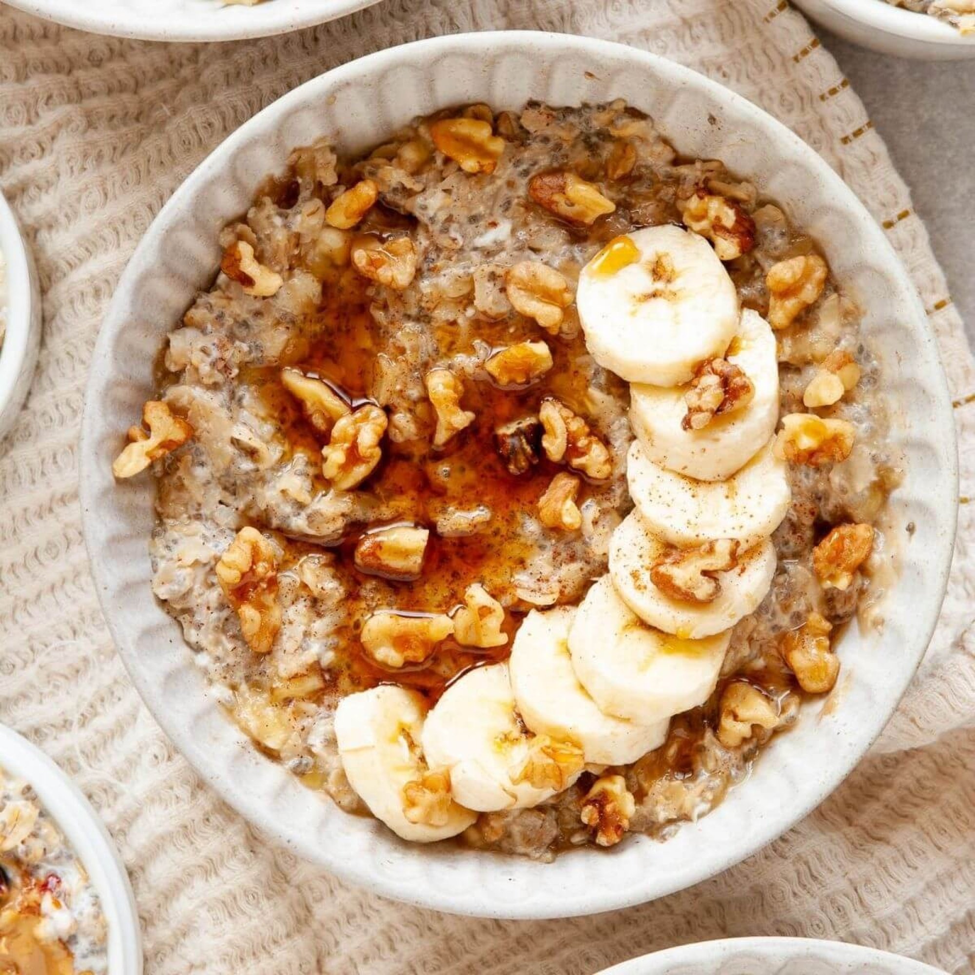 Oats, White Egg, Milk